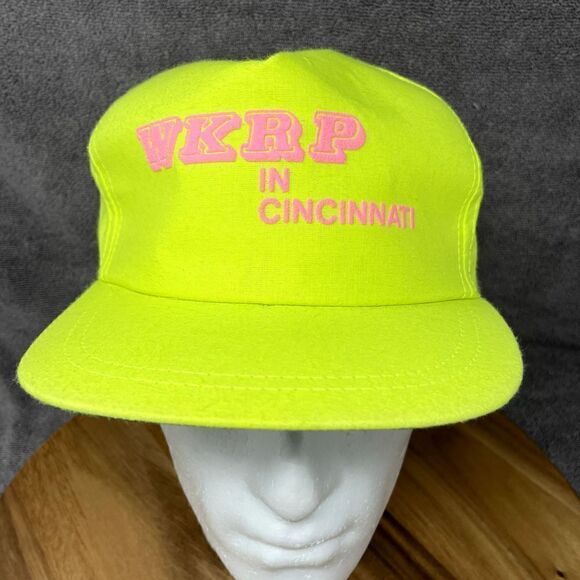 WKRP In Cincinnati 80s Vintage Snapback Adjustable Pro Shop Original Hat - Picture 2 of 7